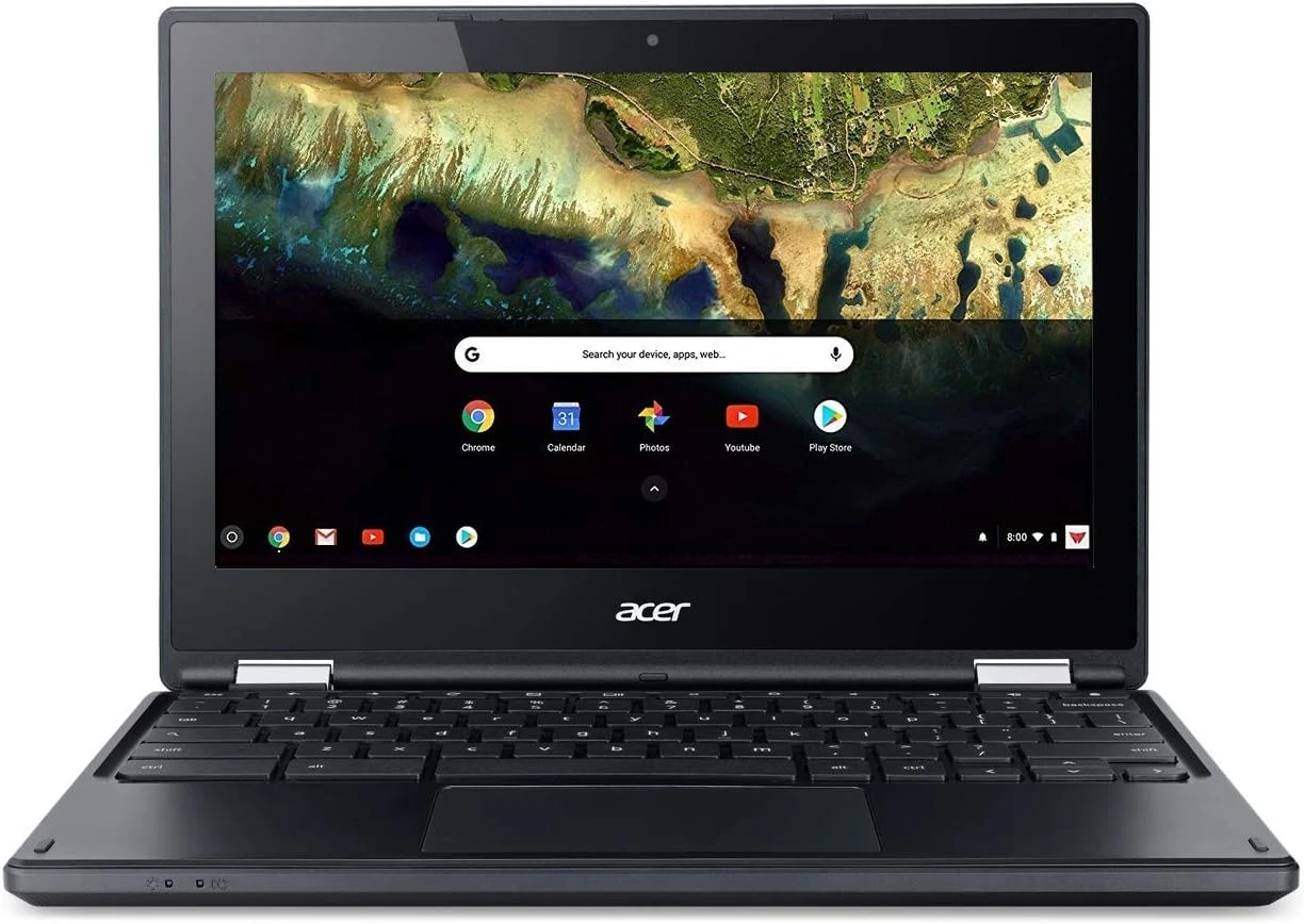 Acer (Refurbished) Chromebook R 11 Convertible Laptop, Celeron N3060, 11.6" HD T